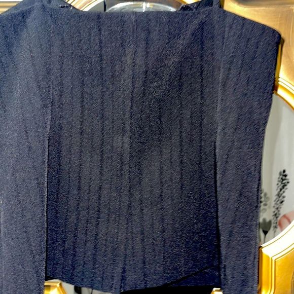 WOMENS Y2K FITTED BLACK CAMISOLE SIZE XS - Picture 5 of 8